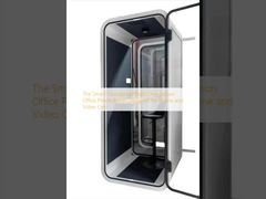 The Smart Soundproof Pods One-person Office Phone Booth Designed for Phone and Video Calls
