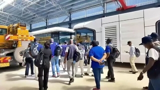 Customer visits the factory