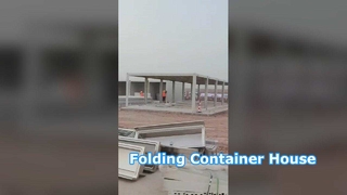 Zusammenklappbares Containerhaus